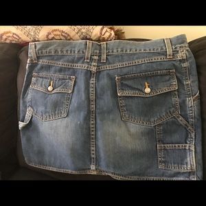 Denim skirt
